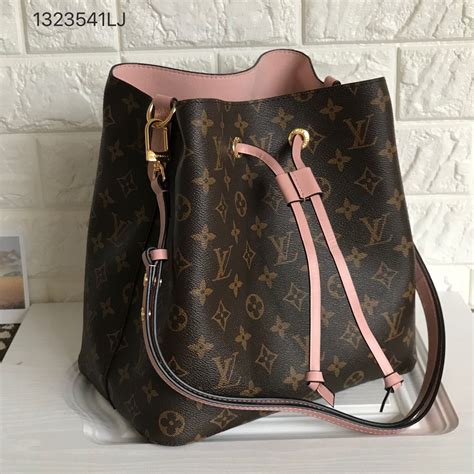 lv noe pouch|louis vuitton bucket bag monogram.